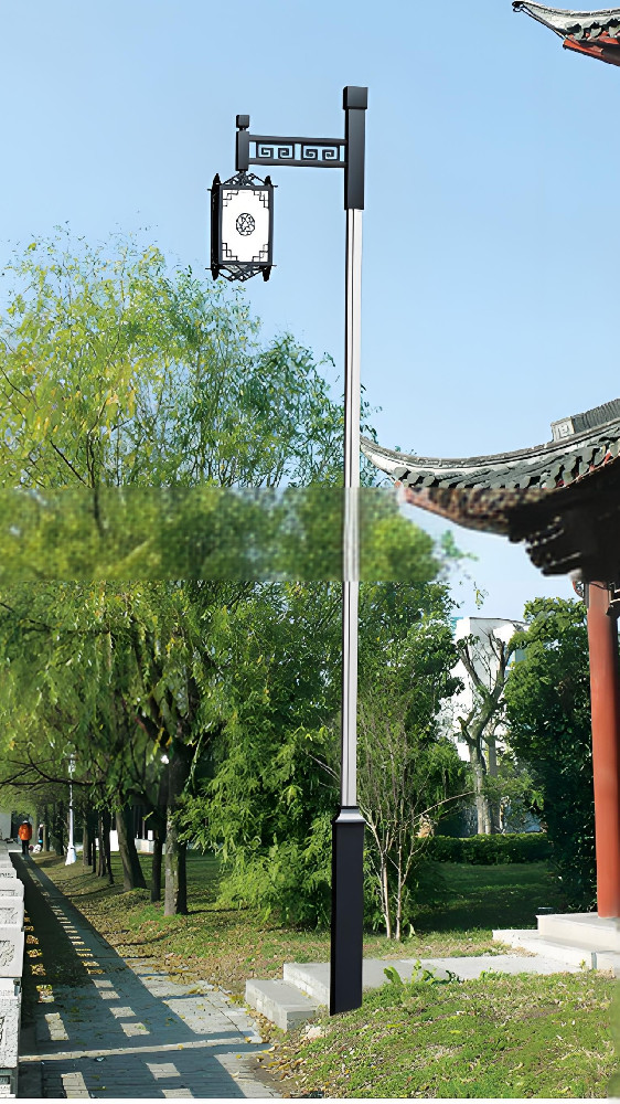 4米古典特色景观公园小区LED庭院灯 - 高效节能 | 优质照明